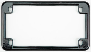 Chris Products - License Plate Frame Black - 610 Chris Products - License Plate Frame Black - 610
