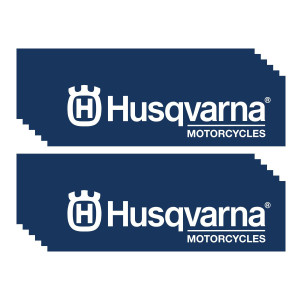 D-cor - 6" Husqvarna Decal 10 Pk - 40-70-107