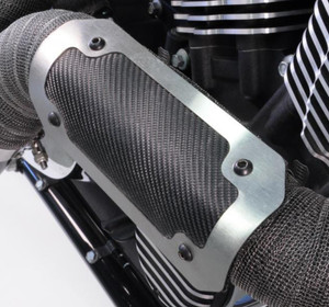 Dei - Gen 3 Onyx Heat Shield Brushed/black 4"x8" - 902459