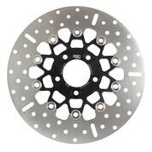 Ebc - Floating Brake Rotor Chrome W/black Center - RSD019BLK