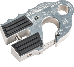 Factor 55 - Ultrahook Xtv Winch Shackle Mount Silver - 00275-05 Factor 55 - Ultrahook Xtv Winch Shackle Mount Silver - 00275-05