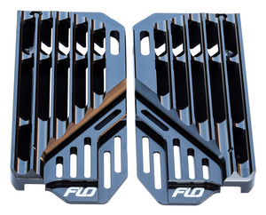 Flo Motorsports - High Flow Radiator Braces Black - FLO753-3BLK