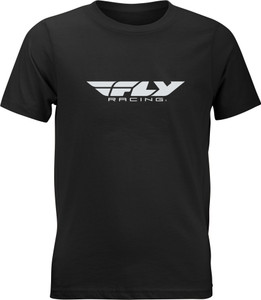 Fly Racing - Youth Fly Corporate Tee Black Yl - 352-0664YL