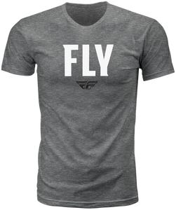 Fly Racing - Fly Wfh Tee Dark Grey Heather 2x - 352-01562X
