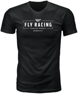 Fly Racing - Fly Motto Tee Black Md - 352-0060M