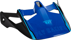 Fly Racing - Werx-r Helmet Visor Blue Carbon - 73-92841 Fly Racing - Werx-r Helmet Visor Blue Carbon - 73-92841