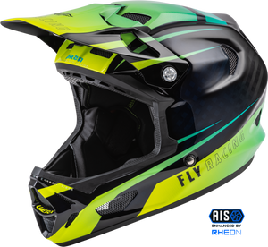 Fly Racing - Werx-r Helmet Hi-vis/teal Carbon Xl - 73-9223X Fly Racing - Werx-r Helmet Hi-vis/teal Carbon Xl - 73-9223X