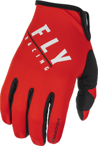 Fly Racing - Windproof Gloves Black/red Sz 13 - 371-14313