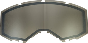 Fly Racing - Dual Lens W/o Vents Adult Silver Mirror/smoke - FLB-014