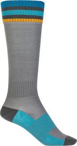 Fly Racing - Mx Socks Thin Grey Lg/xl - 350-0541L Fly Racing - Mx Socks Thin Grey Lg/xl - 350-0541L