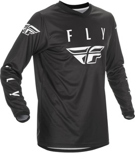 Fly Racing - Fly Universal Jersey Black/white Md - 374-991M