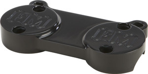 Forbidden - Riser Top Clamp Black W/gauge Mount Tabs - 825-05011