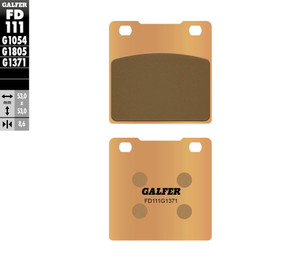 Galfer - Brake Pads Sintered Fd111g1371 - FD111G1371
