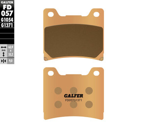 Galfer - Brake Pads Sintered Fd057g1371 - FD057G1371