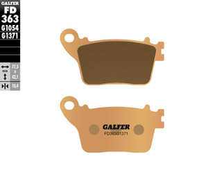 Galfer - Brake Pads Sintered Fd363g1371 - FD363G1371