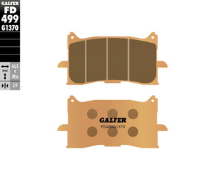 Galfer - Brake Pads Sintered Fd499g1370 - FD499G1370