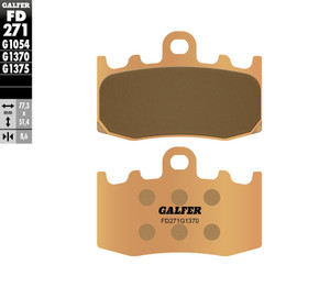 Galfer - Brake Pads Sintered Fd271g1370 - FD271G1370