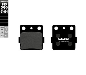 Galfer - Brake Pads Semi Metallic Fd299g1054 - FD299G1054
