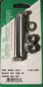 Gardnerwestcott - Rear Wheel Adjustment Bolts 93-07 Softail Models Rear - C-80-150H Gardnerwestcott - Rear Wheel Adjustment Bolts 93-07 Softail Models Rear - C-80-150H