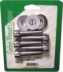 Gardnerwestcott - Pulley Bolts Polished Flh/flt 00-03 - P-88-49 Gardnerwestcott - Pulley Bolts Polished Flh/flt 00-03 - P-88-49