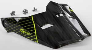 Gmax - Visor W/screws Colfax Mx-46y Black/hi-vis Yel Ys-yl - G046888