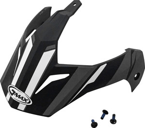 Gmax - Visor W/screws Expedition Matte Black/dark Silver Gm-11 - G0110??