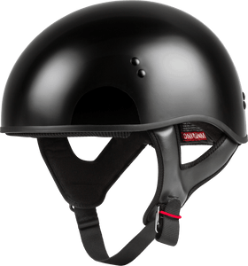 Gmax - Hh-45 Half Helmet Naked Black Sm - H145024