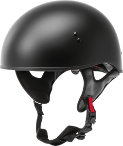 Gmax - Hh-65 Half Helmet Naked Matte Black Xl - H1650077