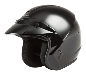 Gmax - Of-2 Open-face Helmet Black Sm - G1020024