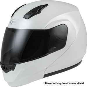 Gmax - Md-04 Modular Helmet Pearl White 3x - G104089