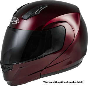 Gmax - Md-04 Modular Helmet Wine Red Xl - G104107