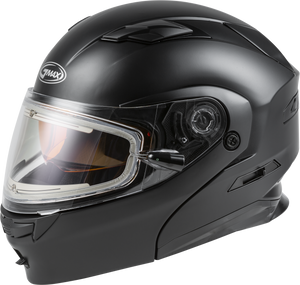 Gmax - Md-01s Modular Snow Helmet W/electric Shield Matte Blk 3x - M4010079