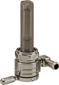 Golan - 22mm Petcock Backward Chrome 5/16 Hose - 76-312B-CS Golan - 22mm Petcock Backward Chrome 5/16 Hose - 76-312B-CS
