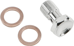 Goodridge - Banjo Bolt Chrome 10mmx1.0 Short - P992-03-31SCH