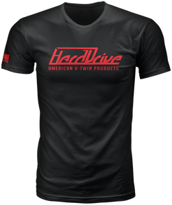 Harddrive - Harddrive Tee Black/red 2x - 800-02032X