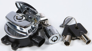 Harddrive - Ign Switch Fx/flst W/fork Lock Chrome - 27-042