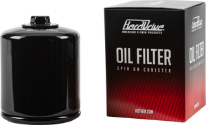 Harddrive - Oil Filter Evo Black Heavy Duty W/hex - PS170BNHD