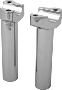 Harddrive - Forged Handlebar Riser Straight Chrome 5.5" - 241003