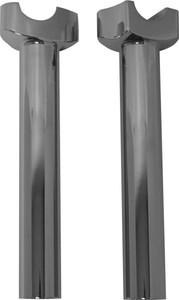 Harddrive - H-bar Risers 8-1/2" Straight Chrome - 04-563