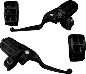 Harddrive - Handlebar Control Kit Blk Hyd Clutch `17-up Flh - 53983 Harddrive - Handlebar Control Kit Blk Hyd Clutch `17-up Flh - 53983