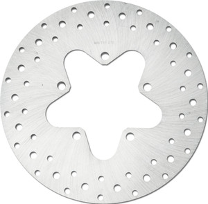 Harddrive - Ss Rear Rotor 11.5 Drilled Touring 86-99 Machined - 11-073