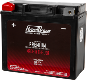 Harddrive - Gyz20h / Ytx20h Premium Battery - HRDM72RGH