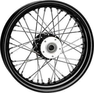 Harddrive - Fr 40-spk Dd Black 16x3.5 Flt-hub 1" Axl 00 Ltr - 052-02432