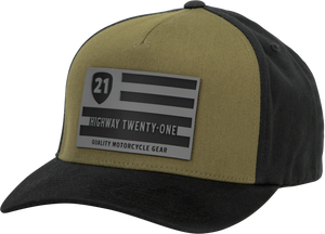 Highway 21 - Patriot Hat Green/black Sm/md - 489-2009S