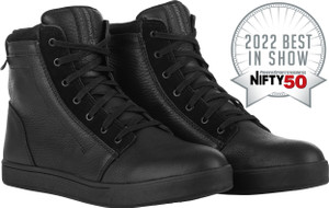 Highway 21 - Axle Leather Waterproof Shoes Black/black Sz 14 - 361-99614 Highway 21 - Axle Leather Waterproof Shoes Black/black Sz 14 - 361-99614