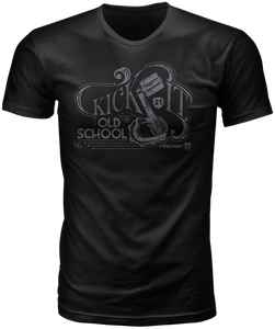 Highway 21 - Old School Tee Black Lg - 489-2002L