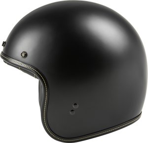 Highway 21 - .38 Retro Helmet Matte Black Xs - 77-1201XS