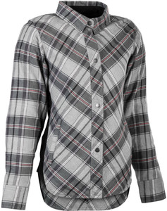 Highway 21 - Women's Rogue Flannel Pink/grey Md - #6049 489-1451~3