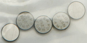 Hot Cams - Valve Shims 7.48x2.25mm 5/pk - 5PK748225