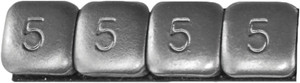 K&l - Wheel Weights 5 Gram Silver 360 Piece/box - 32-3494 K&l - Wheel Weights 5 Gram Silver 360 Piece/box - 32-3494
